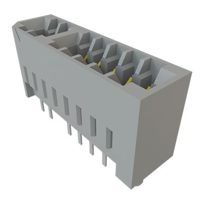 Samtec, MEC2 16 Way Vertical Push/Pull Card Edge Memory Card Connector With Through Hole Termination [MEC2-08-01-L-TH1]; 644-360