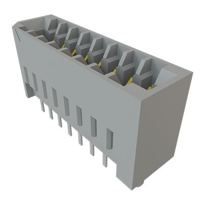 Samtec, MEC2 16 Way Vertical Push/Pull Card Edge Memory Card Connector With Through Hole Termination [MEC2-08-01-L-TH1-NP]; 644-361