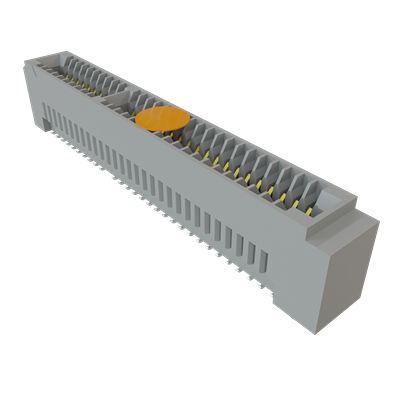 Samtec, MECF 60 Way Vertical Push/Pull Dual Edge Memory Card Connector With Surface Mount Termination [MECF-30-01-L-DV-WT-K-TR]; 644-366