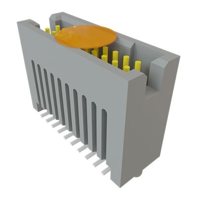 Samtec TFC Series Vertical Through Hole, Surface PCB Header, 64 Contact(s), 1.27 mm Pitch, 2 Row(s), Shrouded [TFC-110-32-L-D-A-K-TR]; 644-404
