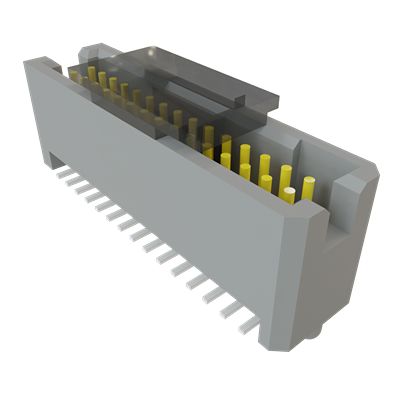 Samtec TFM Series Vertical Surface PCB Header, 30 Contact(s), 1.27 mm Pitch, 2 Row(s), Shrouded [TFM-115-12-S-D-A-P-TR]; 644-406