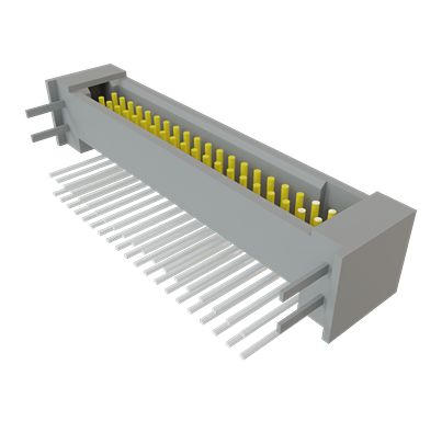 Samtec TFM Series Vertical Surface PCB Header, 40 Contact(s), 1.27 mm Pitch, 4 Row(s), Shrouded [TFM-120-01-S-D-RE2-WT]; 644-412
