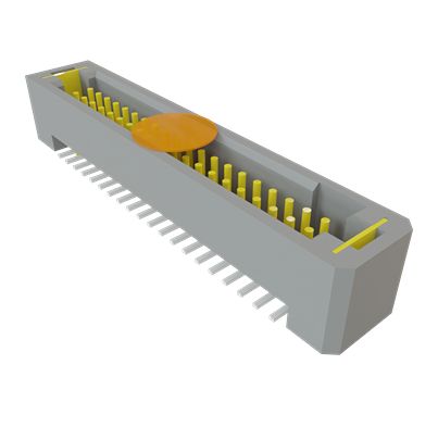 Samtec TFM Series Vertical Surface PCB Header, 40 Contact(s), 1.27 mm Pitch, 2 Row(s), Shrouded [TFM-120-02-S-D-WT-K-TR]; 644-416