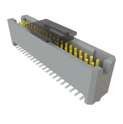 Samtec TFM Series Vertical Surface PCB Header, 40 Contact(s), 1.27 mm Pitch, 2 Row(s), Shrouded [TFM-120-12-S-D-A-P-TR]; 644-418