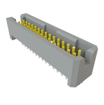 Samtec TFML Series Vertical Surface, Through Hole PCB Header, 30 Contact(s), 1.27 mm Pitch, 2 Row(s), Shrouded [TFML-115-01-S-D-LC]; 644-427