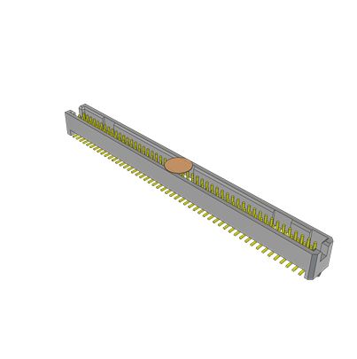 Samtec TFML Series Vertical Through Hole, Surface PCB Header, 100 Contact(s), 1.27 mm Pitch, 2 Row(s), Shrouded [TFML-150-02-S-D-A-K-TR]; 644-432