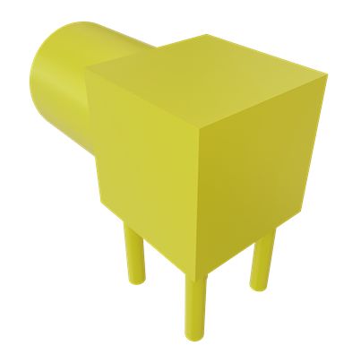 Samtec SMPM Series, Plug Through Hole SMPM Connector, 50Ω, Solder Termination, Right Angle Body [SMPM-PF-P-HF-RA-TH-1]; 644-488