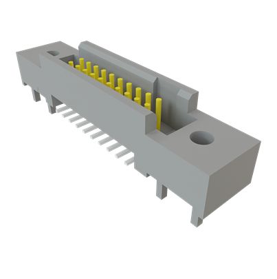 Samtec TFM Series Vertical Through Hole and Surface Mount PCB Header, 20 Contact(s), 1.27 mm Pitch, 2 Row(s), Shrouded [TFM-110-02-S-D-DS]; 644-531