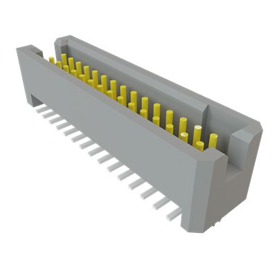 Samtec TFM Series Vertical Surface PCB Header, 30 Contact(s), 1.27 mm Pitch, 2 Row(s), Shrouded [TFM-115-02-L-D-LC]; 644-538