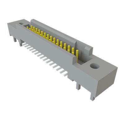 Samtec TFM Series Vertical Through Hole, Surface PCB Header, 30 Contact(s), 1.27 mm Pitch, 2 Row(s), Shrouded [TFM-115-02-S-D-DS]; 644-540