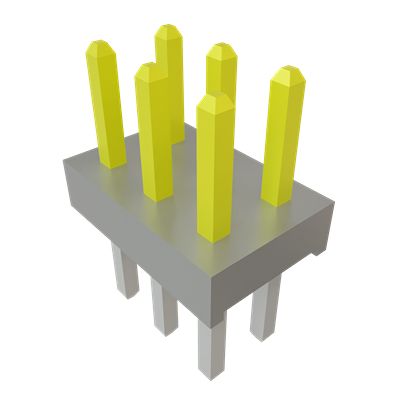 Samtec TMM Series Right Angle Through Hole PCB Header, 50 Contact(s), 2 mm Pitch, 2 Row(s), Unshrouded [TMM-103-01-S-D]; 644-545