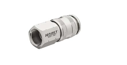 HAZET Female Pneumatic Quick Connect Coupling, 3/8 in Female Threaded [9001-061]; 644-633