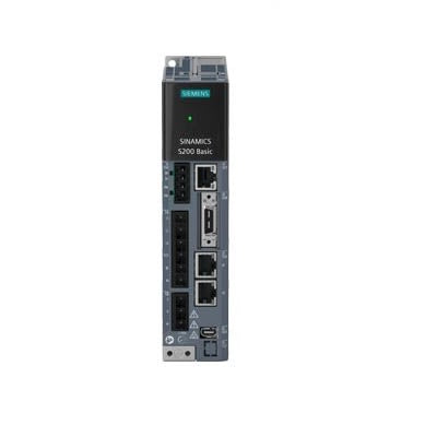 Siemens 0.1 kW Servo Drive, 200 → 240 V, 1, 3 Phase, 800 mA, Motor Managment Function, 200 V [6SL5610-1BB10-1AF0]; 645-118