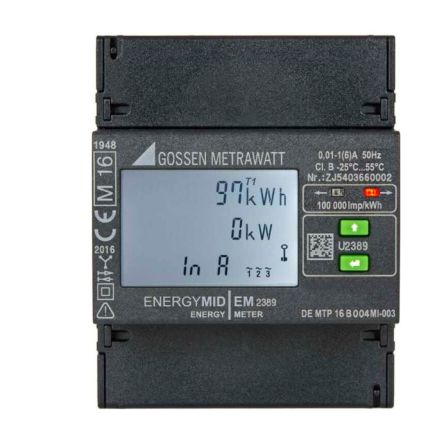 Gossen Metrawatt LCD Energy MeterEnergy Meter [U2289-V027]; 645-145