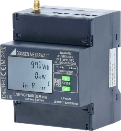 Gossen Metrawatt LCD Energy MeterEnergy Meter [U2289-V039]; 645-146
