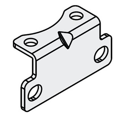 SMC Bracket, ZS Series, For Use With Pressure Switch [ZS-50-B]; 645-691