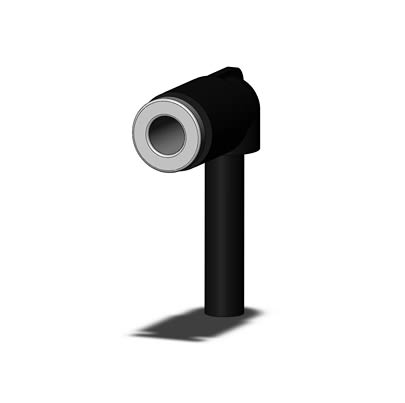SMC KQ2 Series One-touch Fitting, Push In 6 mm to 6 mm, Push-in Connection Style, KQ2L06-99A-X35 [KQ2L06-99A-X35]; 645-790