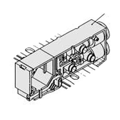 SMC SX3000 series Manifold Block for use with Valve, SX3000-51-1A [SX3000-51-1A]; 645-890