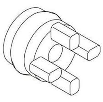SMC SX3000 series End Cap for use with Manifold Block, SX3000-77-1A [SX3000-77-1A]; 645-893