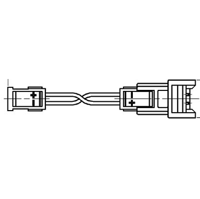 SMC SY100 Connector Assembly, SY100-85-2A [SY100-85-2A]; 645-921