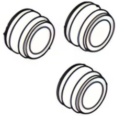 SMC SY5000 Rubber Seal, SY5000-52-3A [SY5000-52-3A]; 645-942