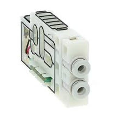 SMC SY50M series One-Touch Fitting 4 mm Manifold Block for use with Valve, SY50M-2-3DA-C4-NA [SY50M-2-3DA-C4-NA]; 645-958