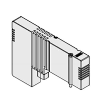 SMC SY30M End Plate, SY30M-3-1AS-C8-NA [SY30M-3-1AS-C8-NA]; 646-157