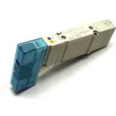 SMC 5/2 & 5/3 Pneumatic Solenoid Valve - Solenoid SY5000 Series 24V dc [SY5400-5U1-NA]; 646-200