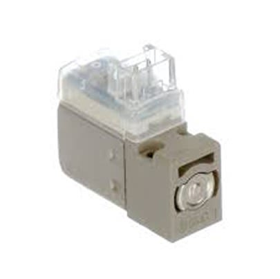 SMC 3/2 Pneumatic Solenoid Valve - Solenoid M5 x 0.8 V100 Series 24V dc [V111-5LOZ]; 646-211