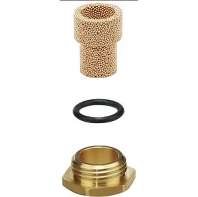 SMC VHS Aluminium 1MPa Pneumatic Silencer, Threaded [VHS20PW-190AS]; 646-222