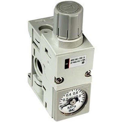 SMC Regulator - 0.05MPa to 1.5MPa, 1MPa max. input, ARM11A1-S13 [ARM11A1-S13]; 646-289