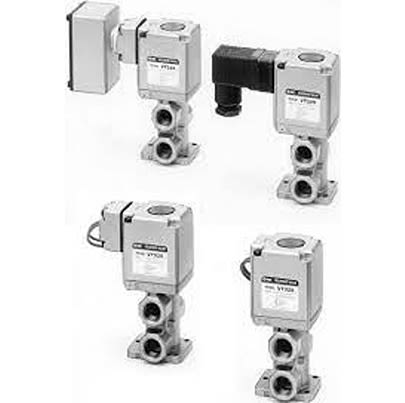 SMC 3/2 Pneumatic Solenoid Valve - Solenoid EVT3 Series 24V dc [EVT325V-03F5DO-Q]; 646-393
