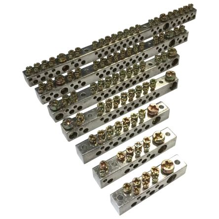 nVent ERICO Neutral Double Busbar Busbar [568719]; 646-812