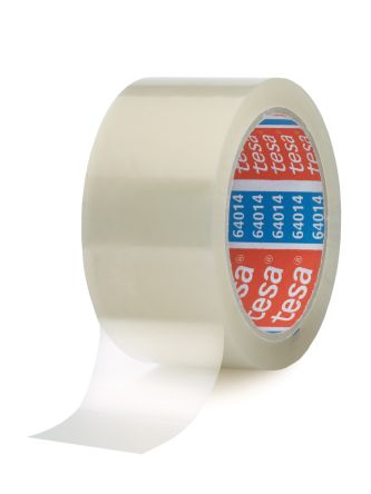 Tesa 64014 Transparent Packing Tape, 66m x 50mm [64014-00038-00]; 646-871