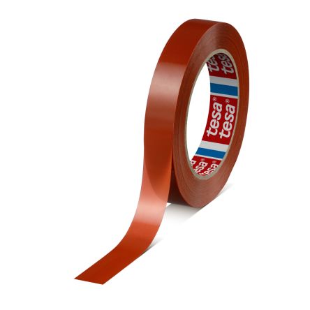 Tesa 04287-00338-00 Orange Packing Tape, 66m x 19mm [04287-00338-00]; 646-879