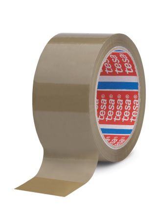 Tesa 4089 Brown Packing Tape, 100m x 50mm [04089-00217-06]; 646-902