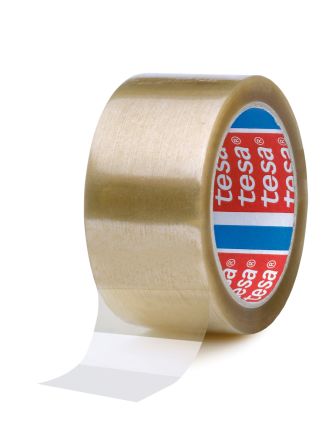 Tesa 4089 Transparent Packing Tape, 100m x 48mm [04089-00253-06]; 646-904
