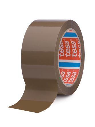 Tesa 4280 Brown Packing Tape, 66m x 48mm [04280-00001-00]; 646-912