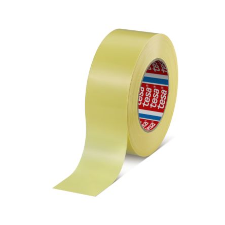 Tesa 4289 Yellow Strapping Tape, 66m x 50mm [04289-00113-00]; 646-919