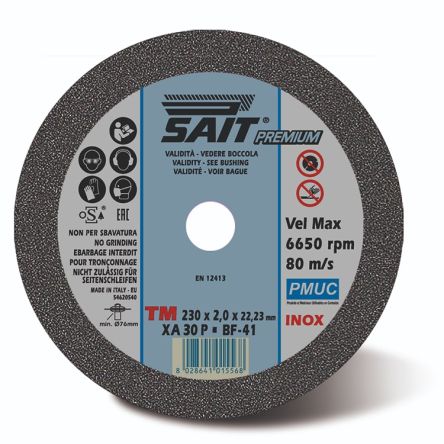SAIT PMUC Cutting Disc, 230mm x 2mm Thick [1000001556]; 646-974