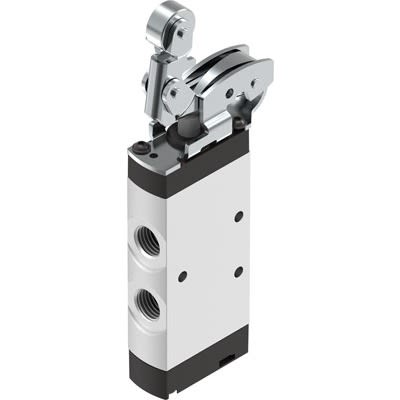 Festo Roller Lever Directional Control Valve Pneumatic Control Valve VMEF Series, NPT 1/4, 1/4in, 8047106 [VMEF-K-M52-M-N14]; 647-245