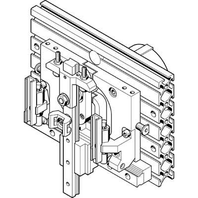 Festo Cylinder Assembly HSP-16-AP-WL, For Use With Industrial Robot [HSP-16-AP-WL]; 647-272