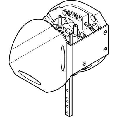 Festo Cylinder Assembly HSW-10-AS-SD, For Use With Industrial Robot [HSW-10-AS-SD]; 647-276
