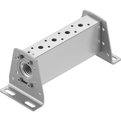 Festo VABM-B10 series 4 station NPT 3/4 Manifold for use with Solenoid And Pneumatic Valve, 8026349 [VABM-B10-30-N34-4-P53]; 647-308