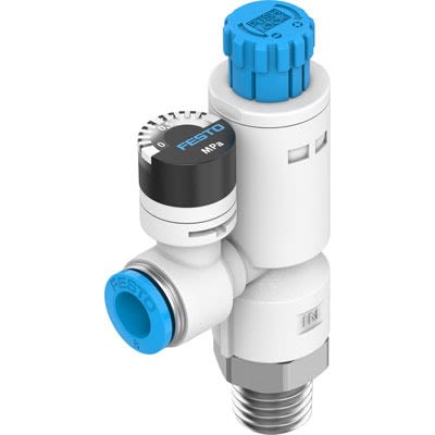 Festo VRPA Threaded Regulator, NPT 1/8, NPT, 1/8 in [VRPA-LM-N18-T14]; 647-336