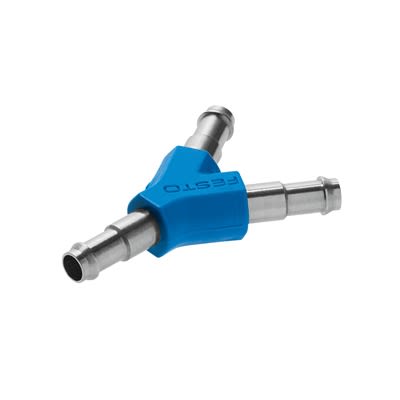 Festo POM Pneumatic Quick Connect Coupling, 2.5mm Hose Barb [Y-PK-3-D]; 647-369