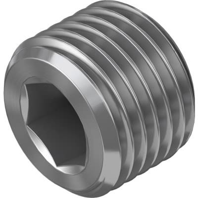 Festo NPT 1/4 Male Blanking Plug [B-1/4-NPT]; 647-385