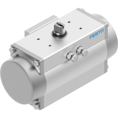 Festo DFPD Series 8 bar Single Action Pneumatic Rotary Actuator, 90° Rotary Angle, 80mm Bore [DFPD-N-80-RP-90-RS30-F0507-R3-EP]; 647-402