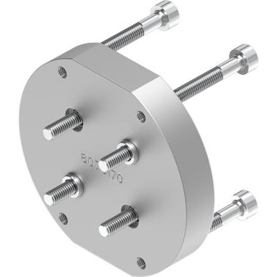 Festo Adapter DHAA-G-R3-12-B8-20, For Use With Gripper [DHAA-G-R3-12-B8-20]; 647-420