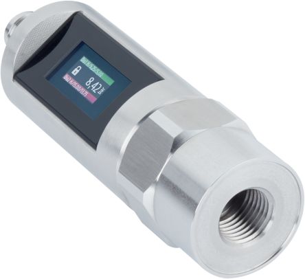 SICK PBST Series Pressure Sensor, 0bar Min, 10bar Max, PNP/NPN Output, Absolute Reading [PBST-RB010SG2SSFQMA0Z]; 647-943